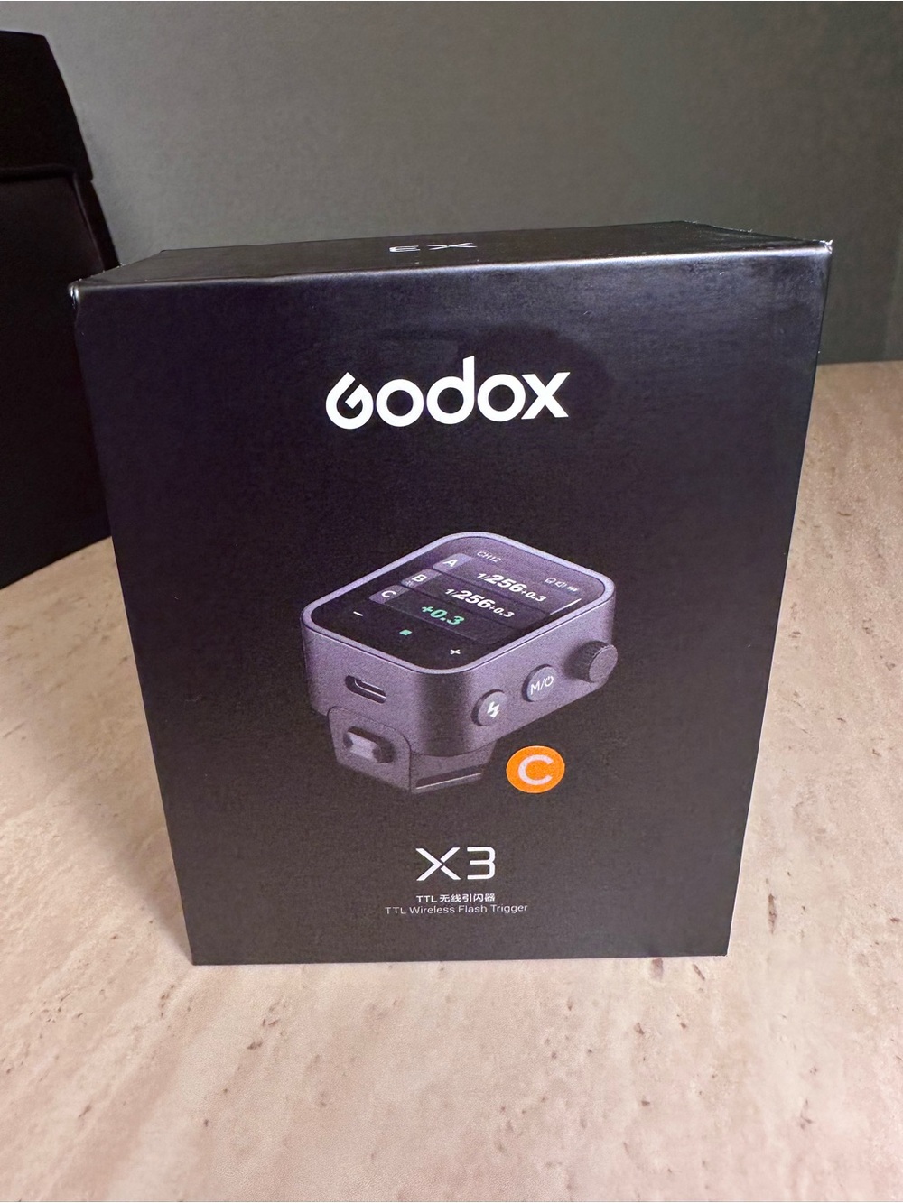 Godox X3C X3-C TTL Wireless Flash Trigger for Canon Camera, 2.4G Wireless